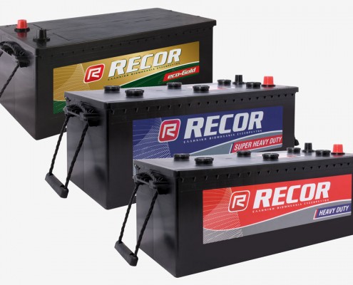 Recor Batteries Car Greek Factory Our Trucks Agricultural Military